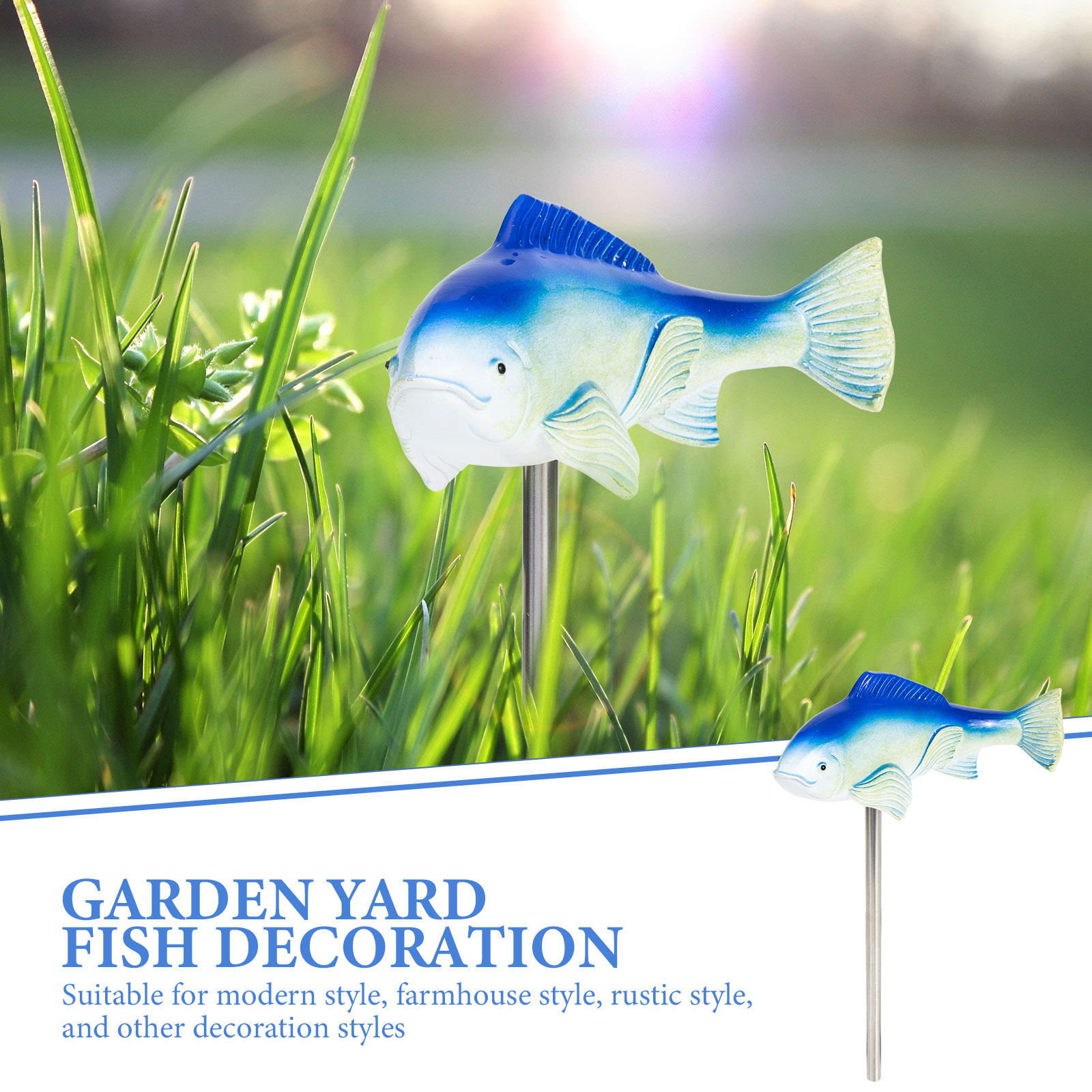 Outdoor Resin Fish Ornament Ga - Bonsai Koi Garden 评论和价格