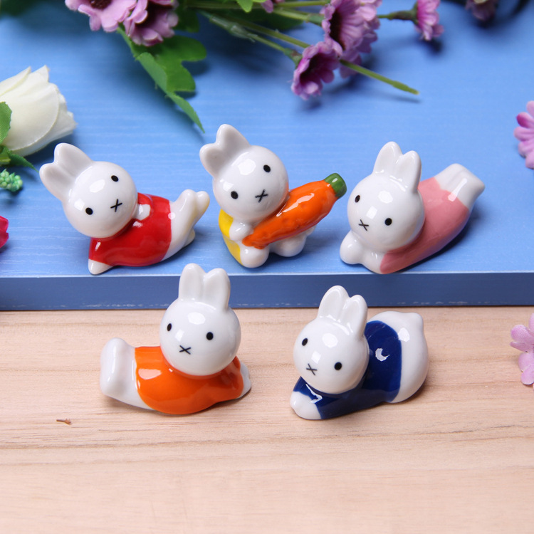 Little Rabbit Ceramic Crafts A - Bonsai Garden In Japan 评论和价格