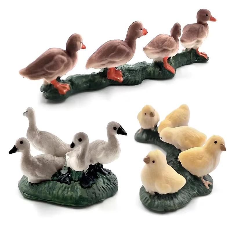 Simulation Chicken Duck Goose  - Bonsai Garden In Japan 评论和价格
