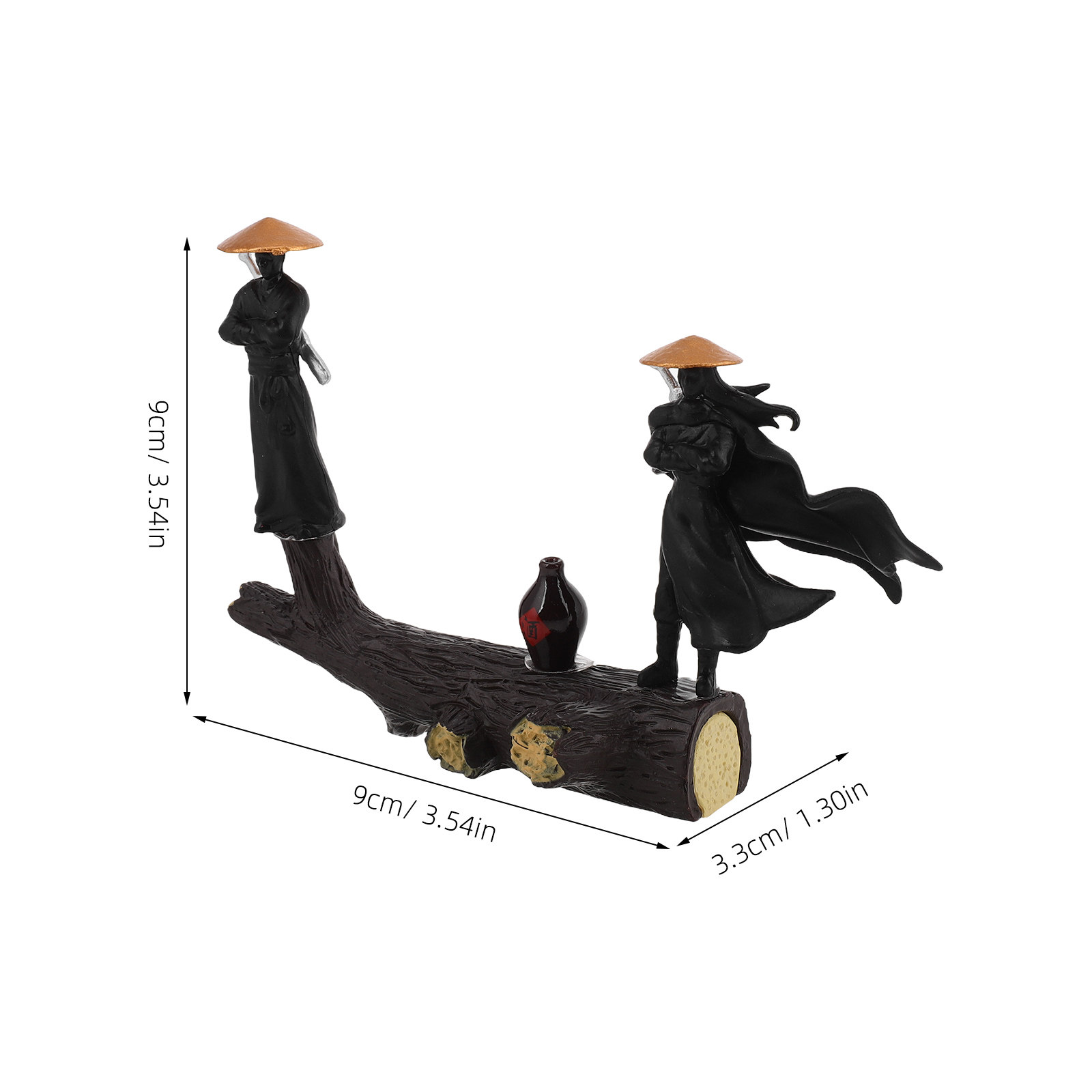 1 Set Ancient Chinese Warrior  - Bonsai Garden Chinese Garden 评论和价格