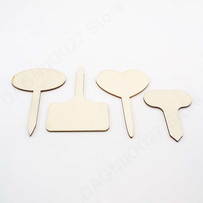 10x T-Type Wooden Plant Labels - Bonsai Garden Pot 评论和价格