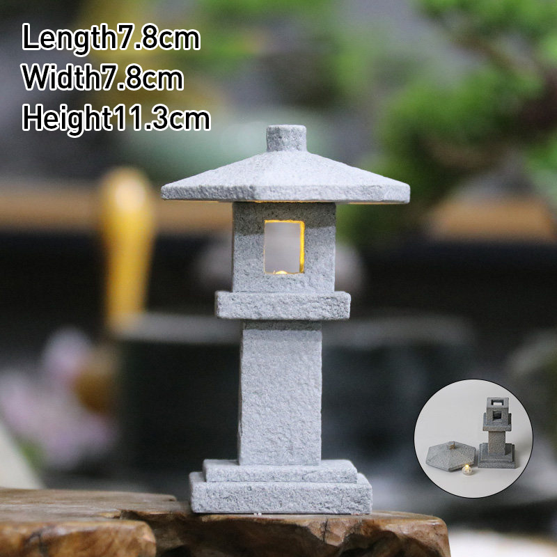 Vintage Zen Miniature Sand Sto - Bonsai Garden In Japan 评论和价格
