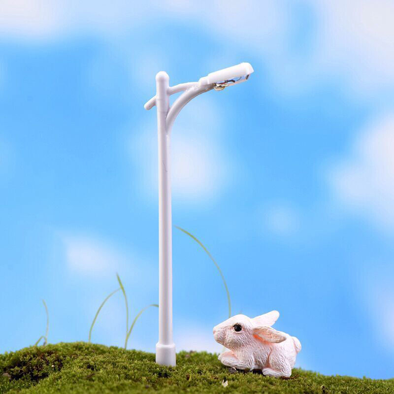 4Pcs Miniatures Road Light Mic - Bonsai Garden Chinese Garden 评论和价格