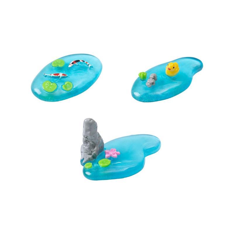 Mini Resin Pond Ornaments With - Bonsai Koi Garden 评论和价格