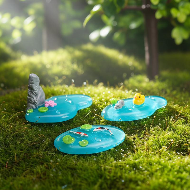 Mini Resin Pond Ornaments Koi  - Bonsai Koi Garden 评论和价格